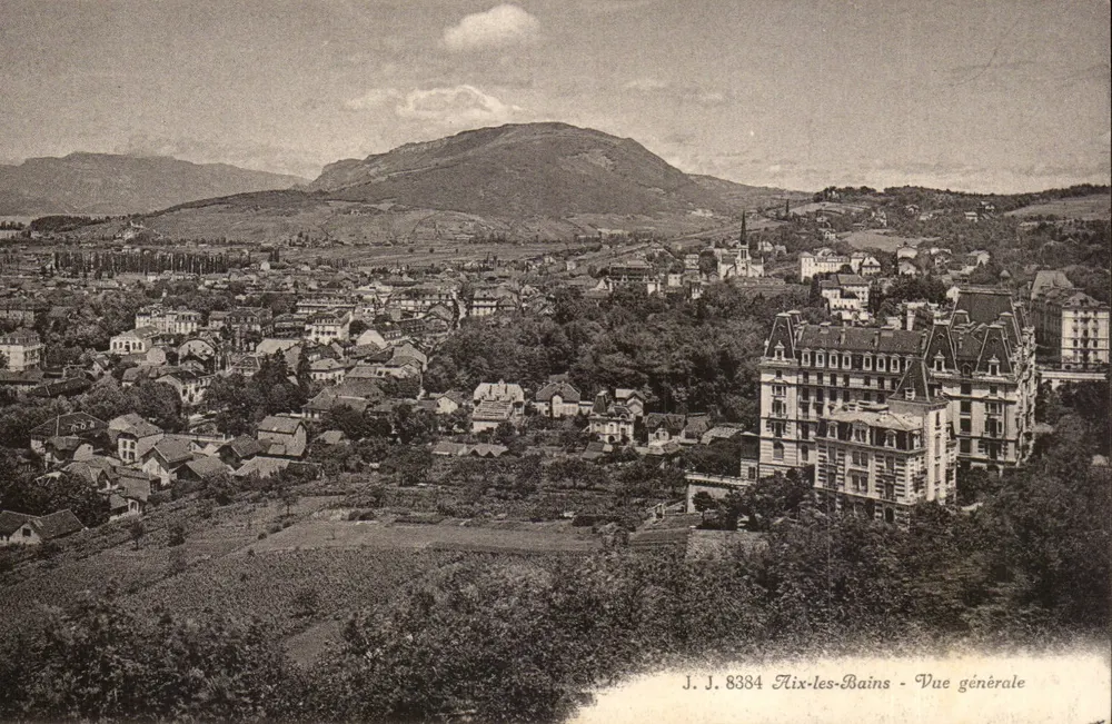 Aix-les-Bains — Vista geral — J. J. 8384 - Frente