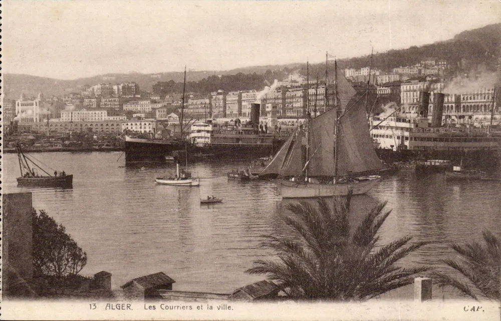 Alger — Die Boten und die Stadt — CAP. - Vorderseite