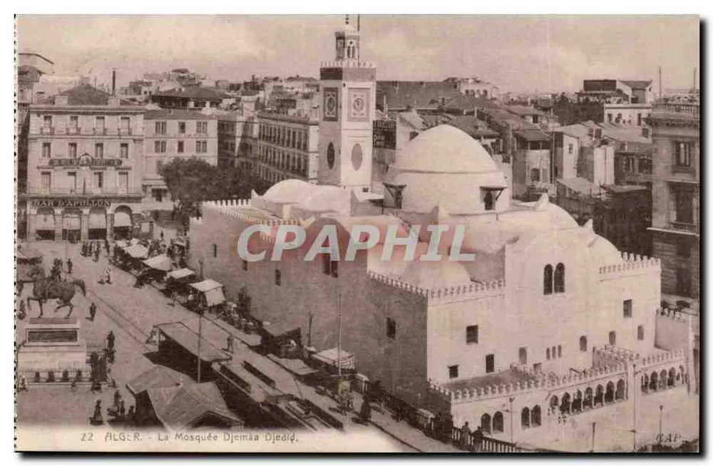 Algésiras — La Mosquée Djemaa Djedid — Verlag TAP, Nr. 22 - Vorderseite