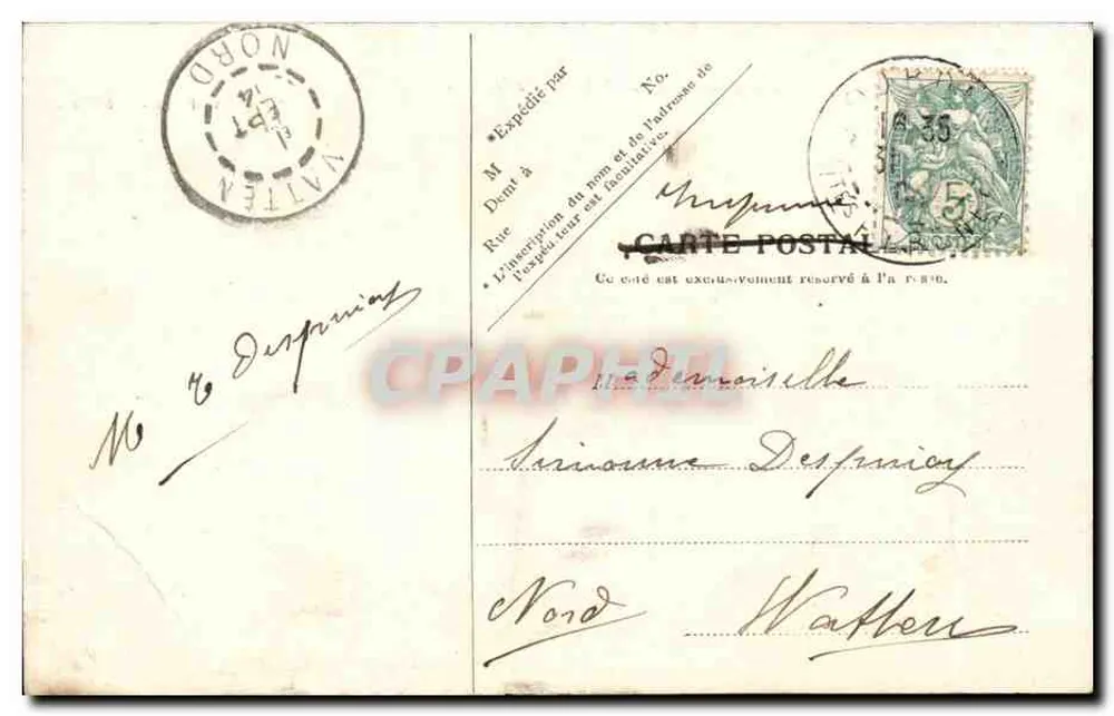 Lourdes — Die Basilika und der Bretonische Calvarienberg — V.P. Paris, Nr. 23. - Rückseite