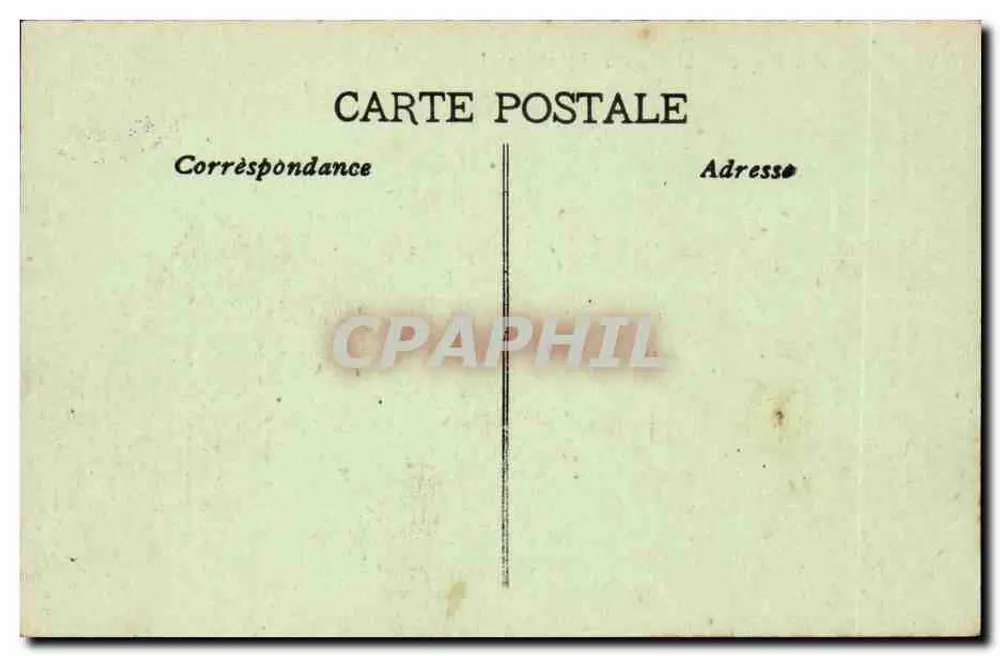 Marseille — O Castelo de If, lado norte — Editor não visível - Verso