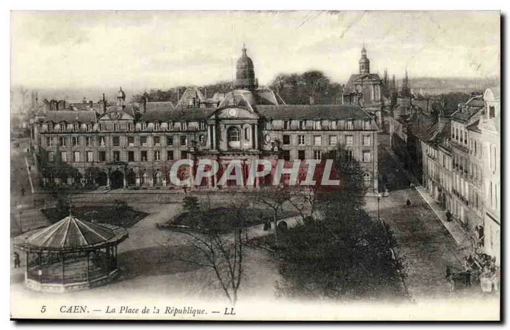 CAEN — A Praça da República — LL - Frente