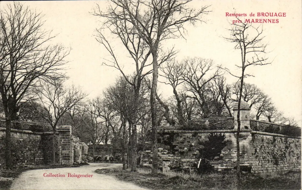 Befestigungen von Brouage nahe Marennes — Sammlung Boisgencier - Vorderseite