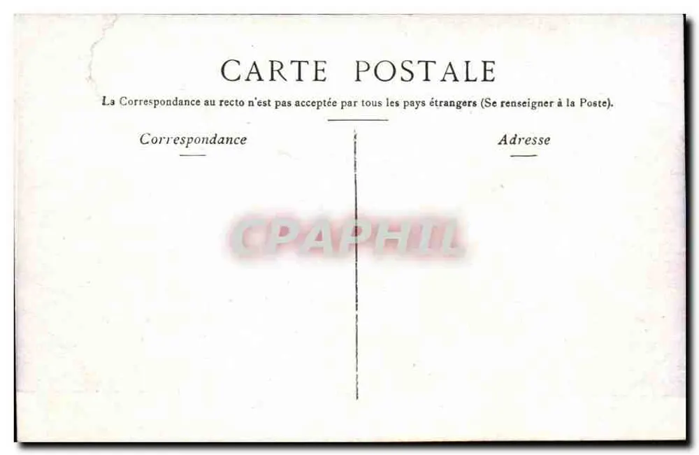 Paris - O Pont dos Artes e a Instituição — editor XIR BIER, número de série não visível - Verso