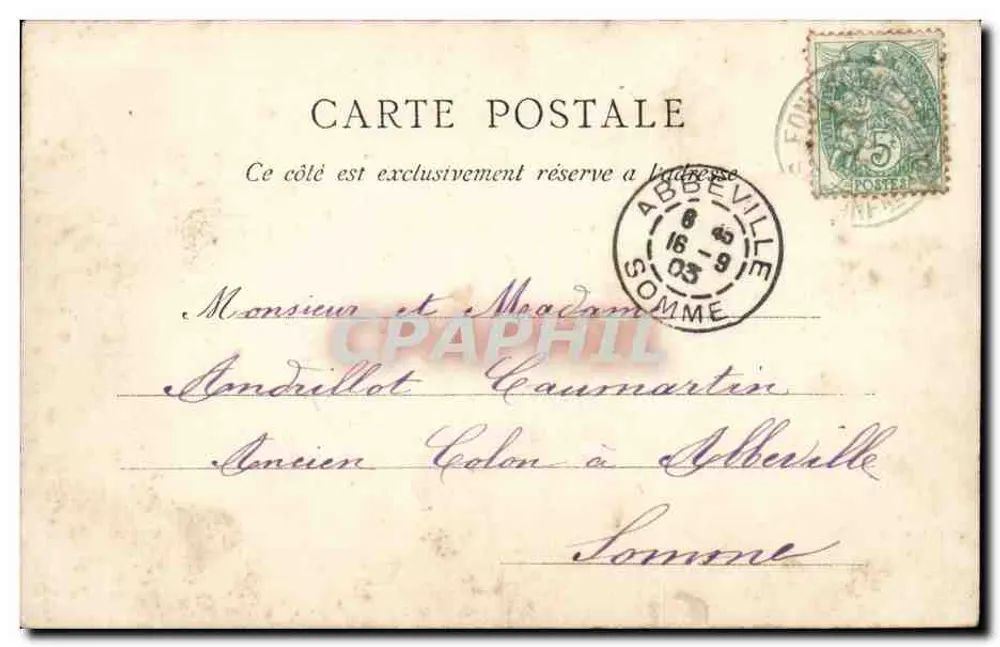 La Bouille — Allgemeiner Blick — Um Rouen — Verleger Paris - Rückseite