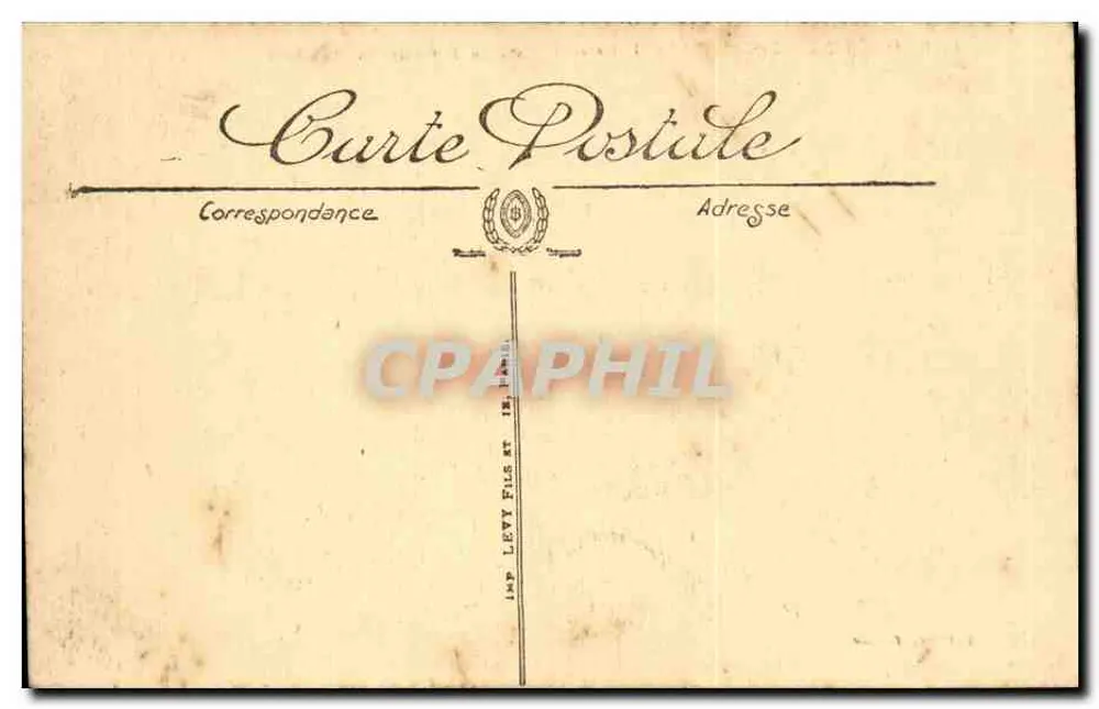 Ansicht von Aix-en-Provence — Valabre — Jagdhaus des Königs René — Tavelle, Verlag - Rückseite