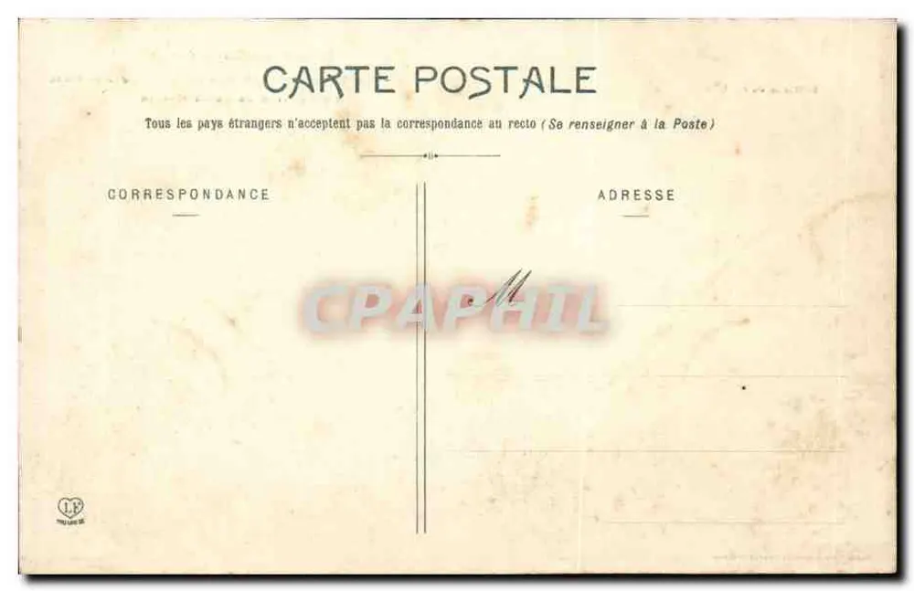 Der Canigou - Cirque du Canigou in Casteil, Pyrénées-Orientales — Serie 103, Verlag L. P. Laguionie, Perpignan - Rückseite