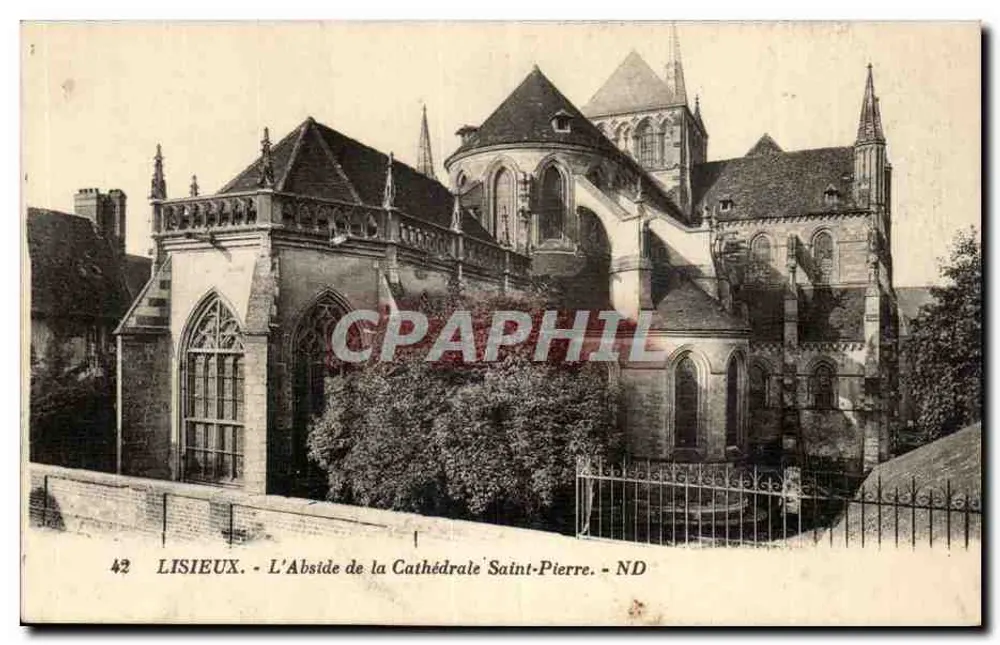 Lisieux - L'Abside della Cattedrale di San Pietro - ND - Recto