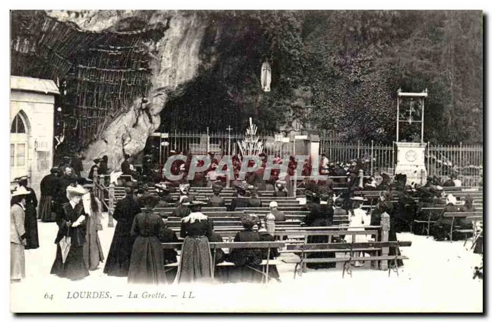 Lourdes — A Gruta — n°64 - Frente
