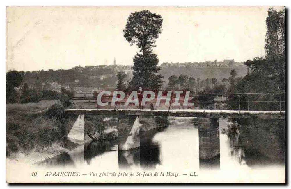 Avranches — Allgemeiner Blick vom St-Jean de la Haize — LL, n°10 - Vorderseite