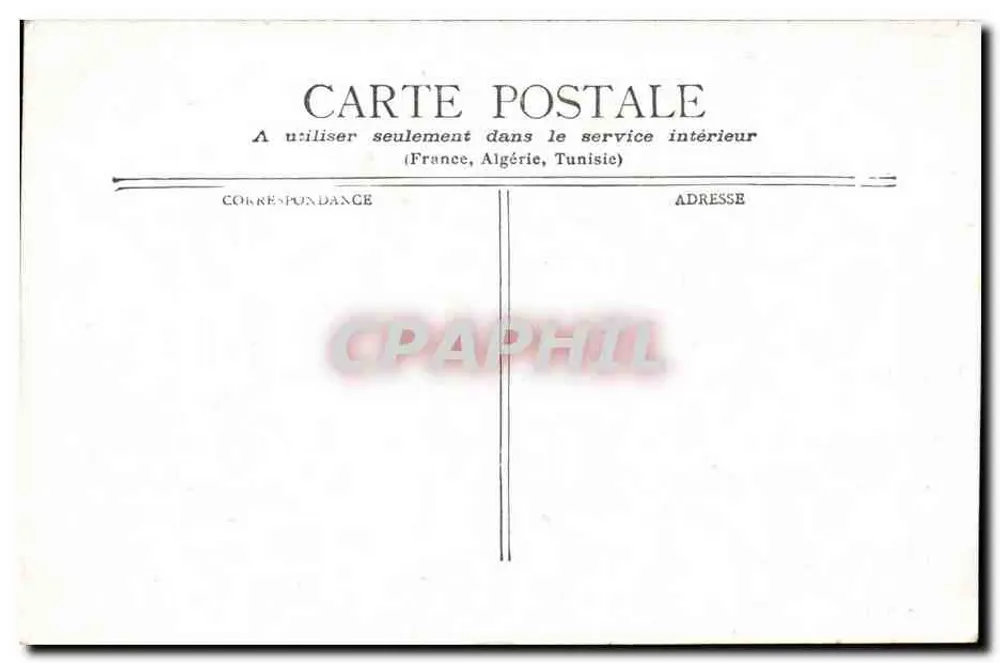 Fontainebleau - Jardim de Diane — editor Staerck, Paris - Verso