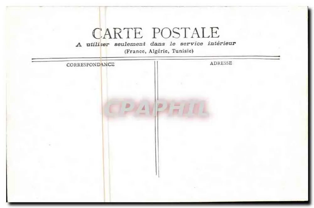 Fontainebleau — Cour des Adieux — Staerck Paris - Rückseite