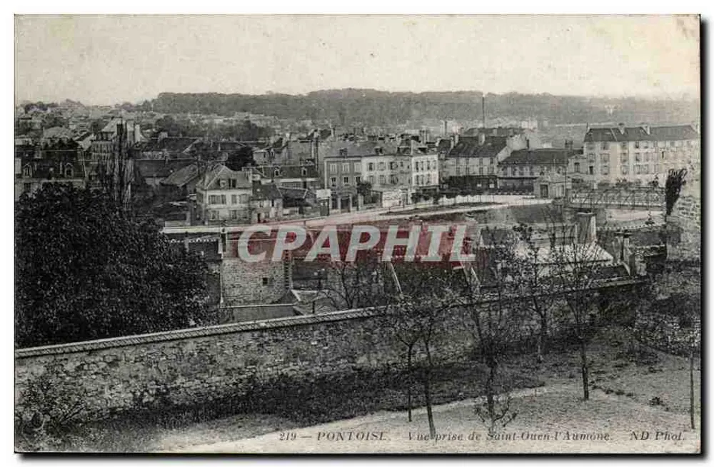 Pontoise — Ansicht vom Saint-Ouen-l'Aumône — ND Phol. n°219 - Vorderseite