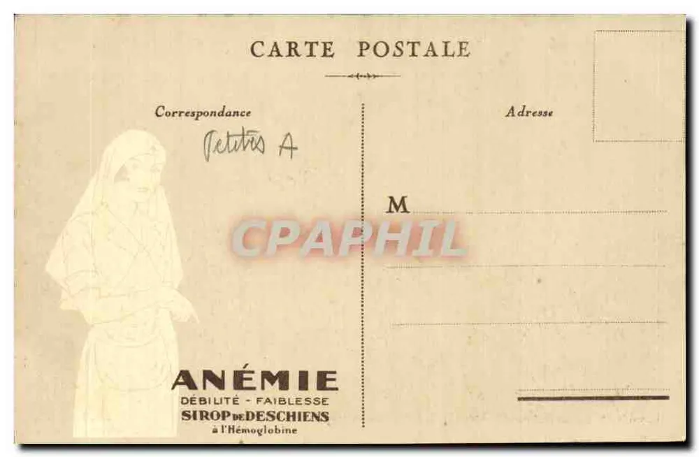 Paris — Ilha da Cidade (Vert-Galant) — Vista por Hémoglobine Deschiens - Verso