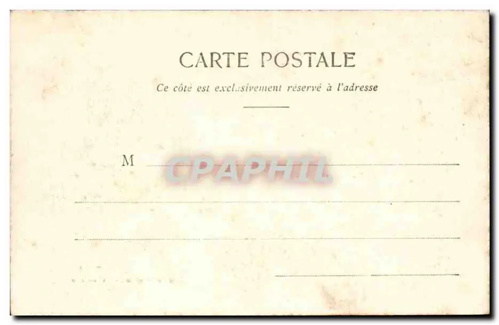 Parque de Versalhes - A Orangerie — Fototipia A. Bergeret et Cie, Nancy — Mme Moreau, editora - Verso
