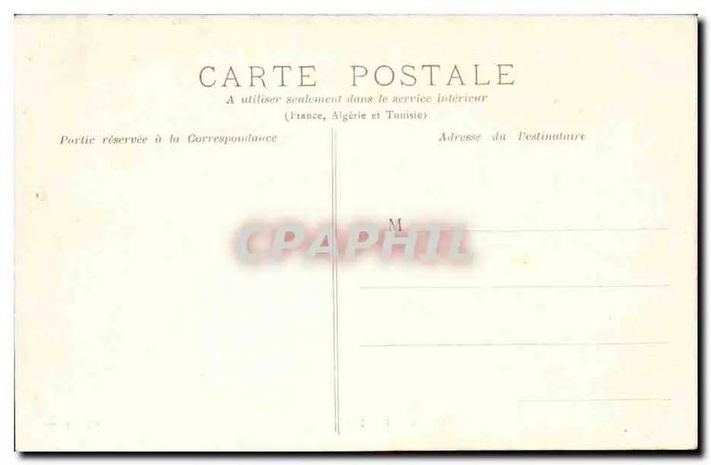 Reims — Hotel de Ville — Grand Bazar, Reims - Verso