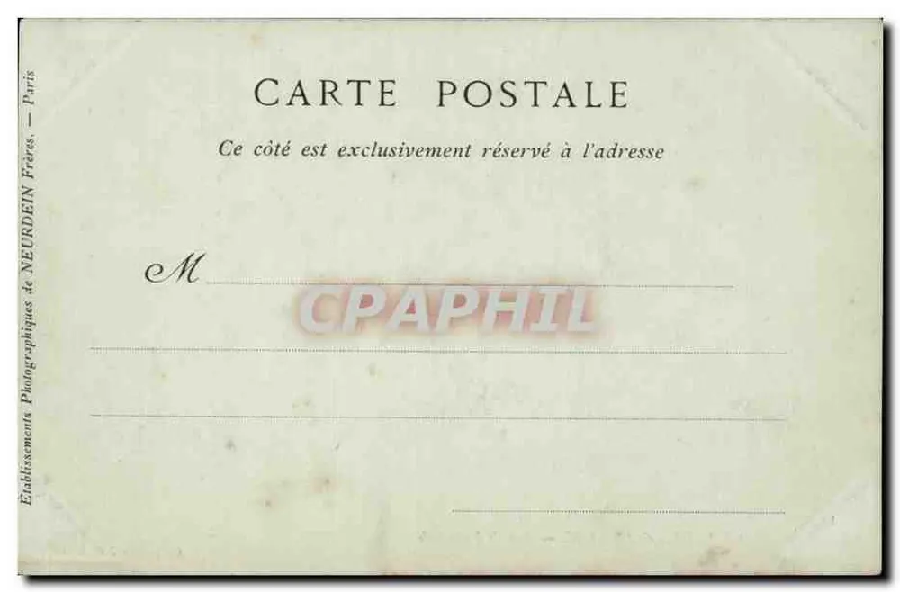 Castelo de Brissac — Facha Principal — Collections ND Phot - Verso