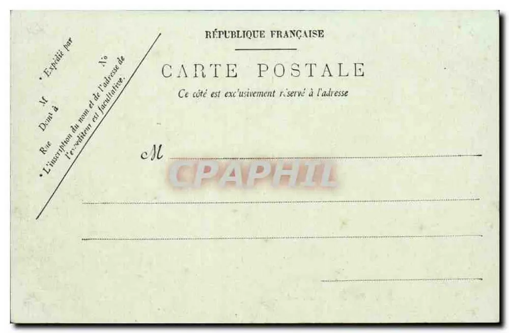 NANTES — Le Jardin des Plantes — LL. n°8 - Verso