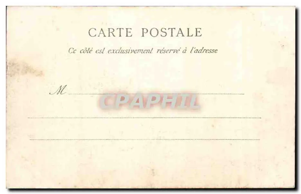 Biarritz — Der Escanlier führend zum Digue des Port Neuf — unbekannter Verlag, n° 19 - Rückseite