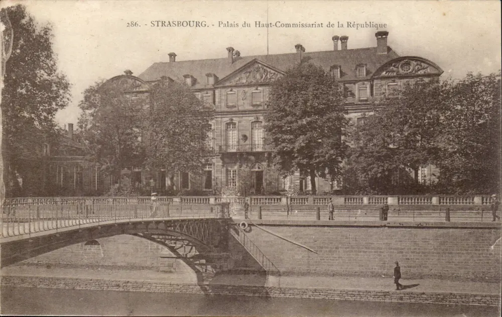 Strasbourg - Palais du Haut-Commissariat de la République — éditeur Marque, n° 286 - Recto