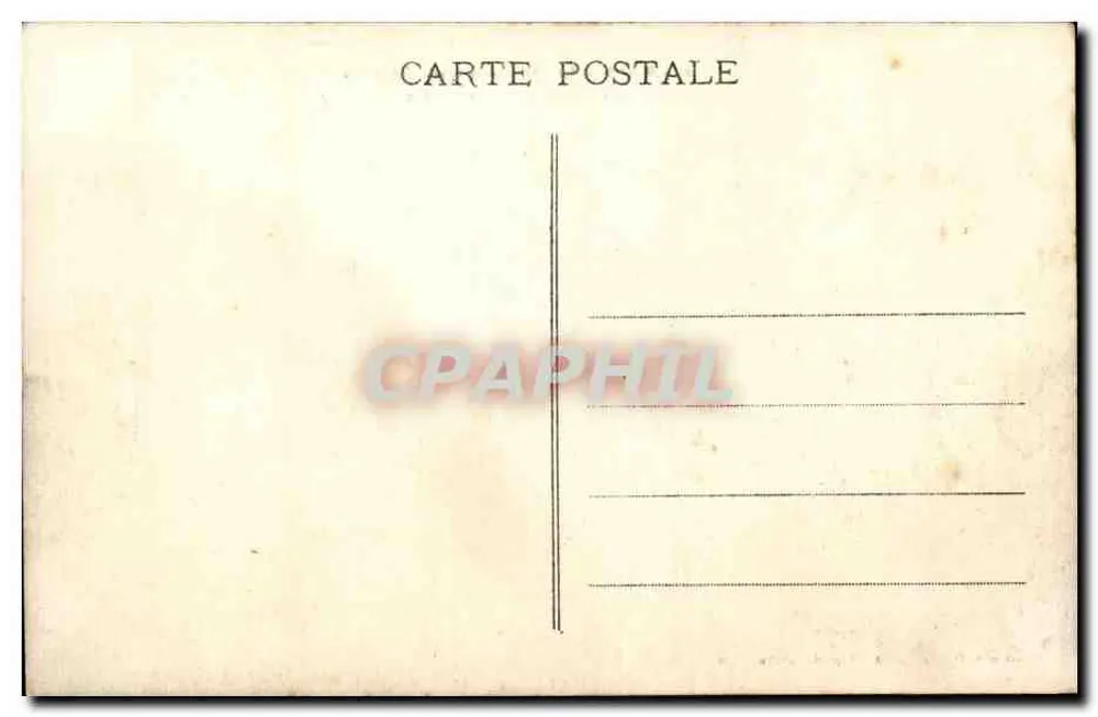 Reims - La Cathédrale avant l'incendie — Édition Dubois & Cie, n°4 - Verso