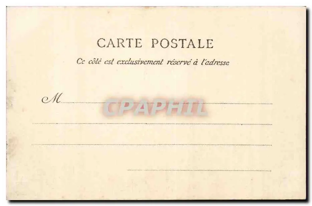 Bayeux — Conjunto da Catedral — La C.P.A. Paris - Verso