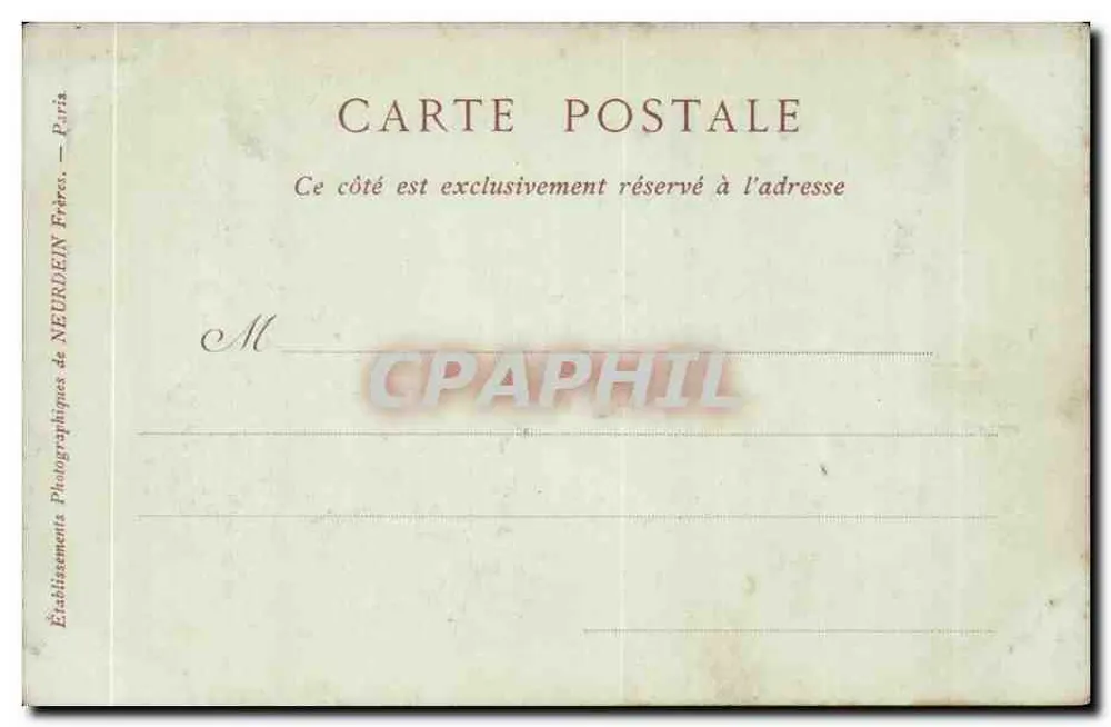 Castello di Chantilly — Lato Nord-Ovest — Collections ND Phot - Verso