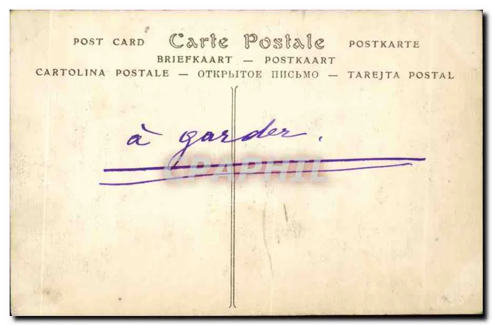 Fécamp — A ponte em um dia de tempestade — ND. Fot. - Verso