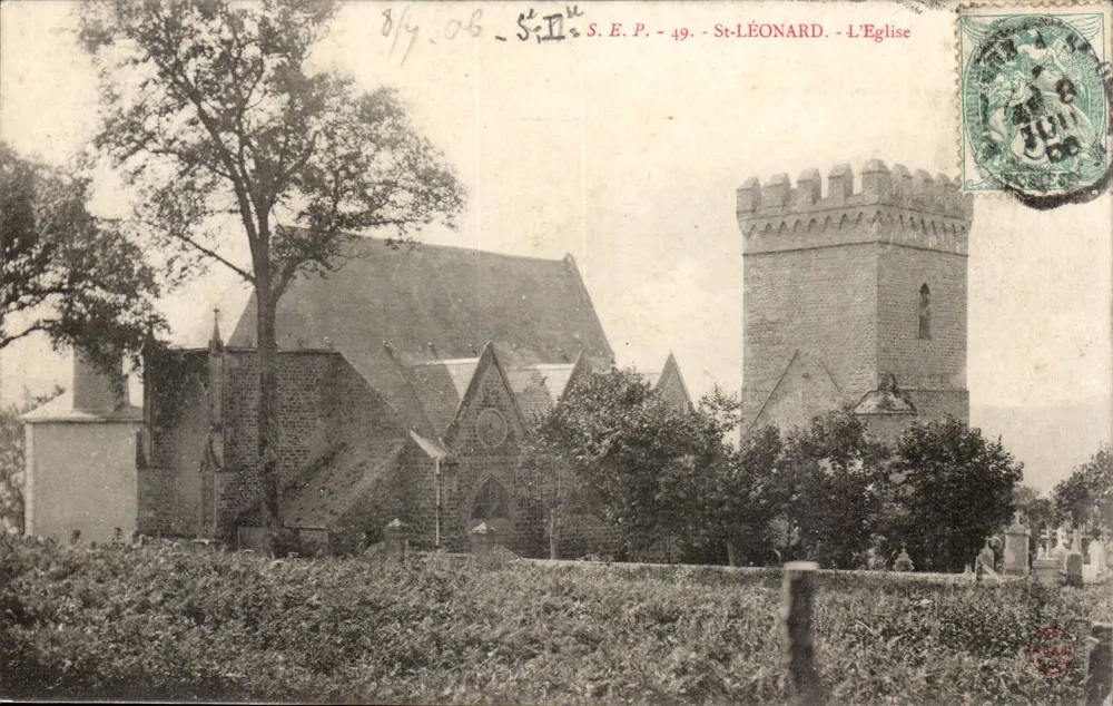 St-Léonard — A Igreja — S.E.P. n°49 - Frente