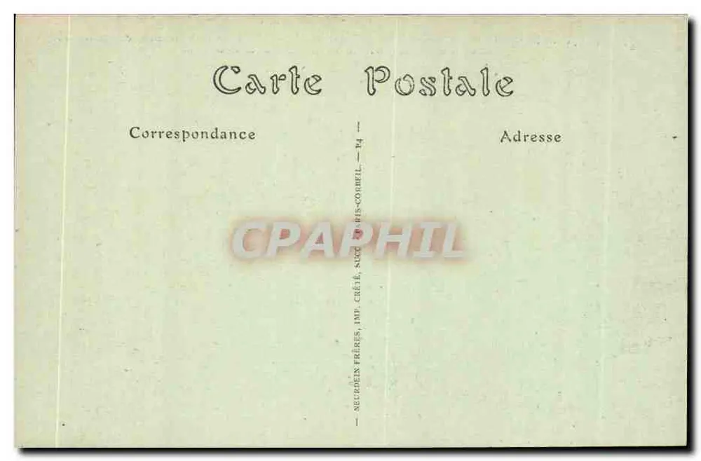 Arques-la-Bataille (Seine-Inf.) — Schlachtfeld und Gedenkmonument — Neurdein Frères, Imp. Créée, Paris-Cobell - Rückseite