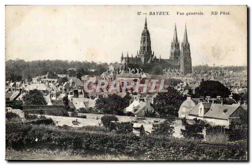 Bayeux — Vista geral — ND Phot. - Frente