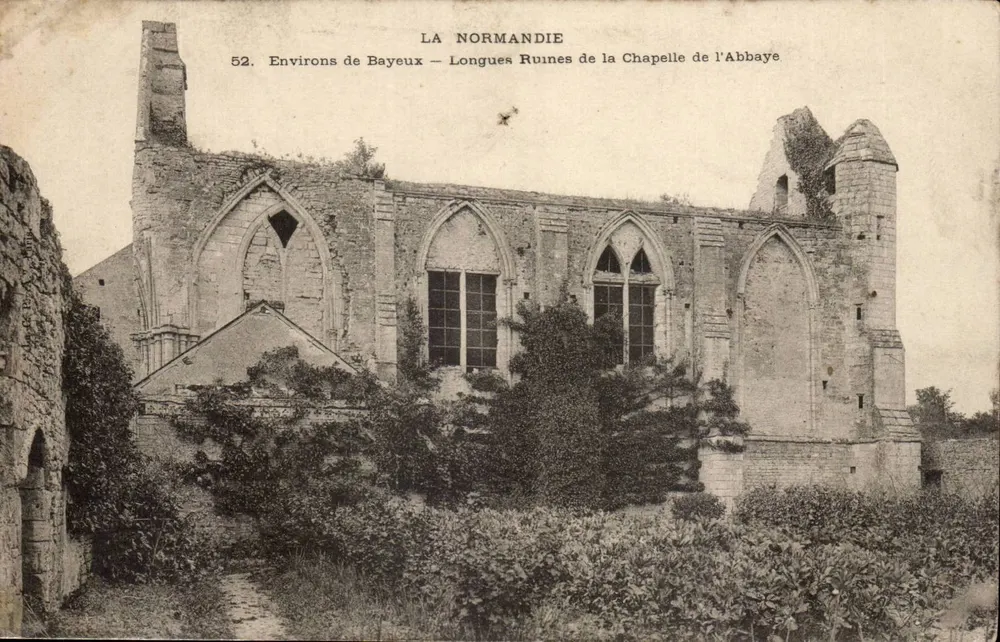 Ruinen der Abteikapelle — Umgebung von Bayeux — Die Normandie — n°52 - Vorderseite