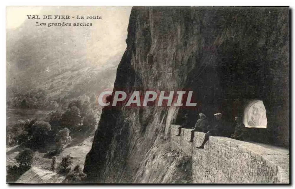 Val de Fier - Die Straße - Die großen Bögen - Vorderseite