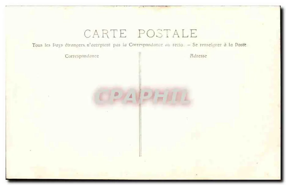 Fontaine de Vaucluse — Sobre o Lago — D. Rhat Editora, Marselha, n° 2287 - Verso