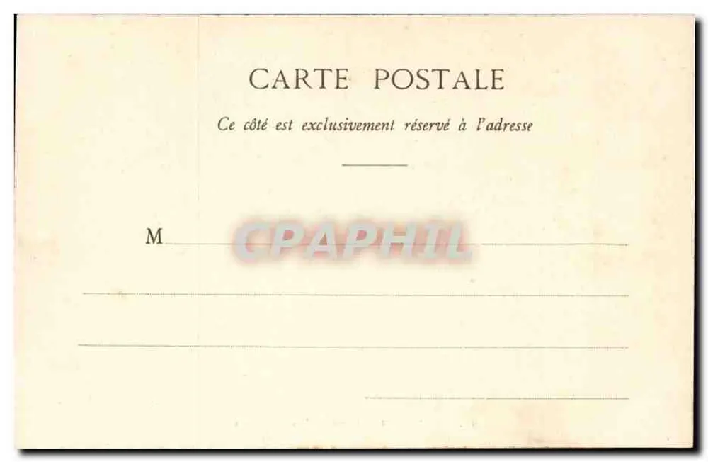 Toulouse — Mauern des Arsenal — Ausgabe Labouche frères, Toulouse, Nr. 93 - Rückseite