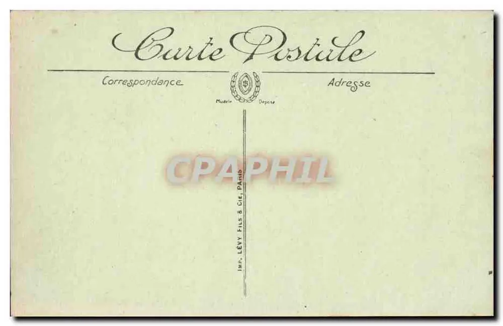 Marseille — Die Mole und der Leuchtturm Sainte-Marie — LL. — N° 345 - Rückseite