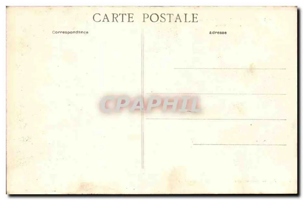 Rodez — A Catedral Vista Geral — Desiré Malzac, editor, 9, rue Neuve, Rodez (Aveyron) - Verso
