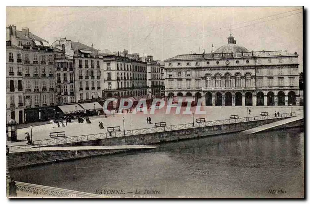Bayonne — A Vista do Teatro — ND Phot - Frente
