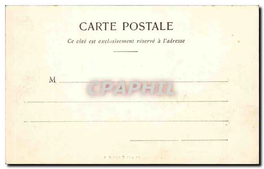 COUTRAS, NAHE LIBOURNE — DIE DRONNE UND DIE SCHATTEN — Henry Guilliez, 31, 42 bis et 44, Embouveau, Libourne - Rückseite