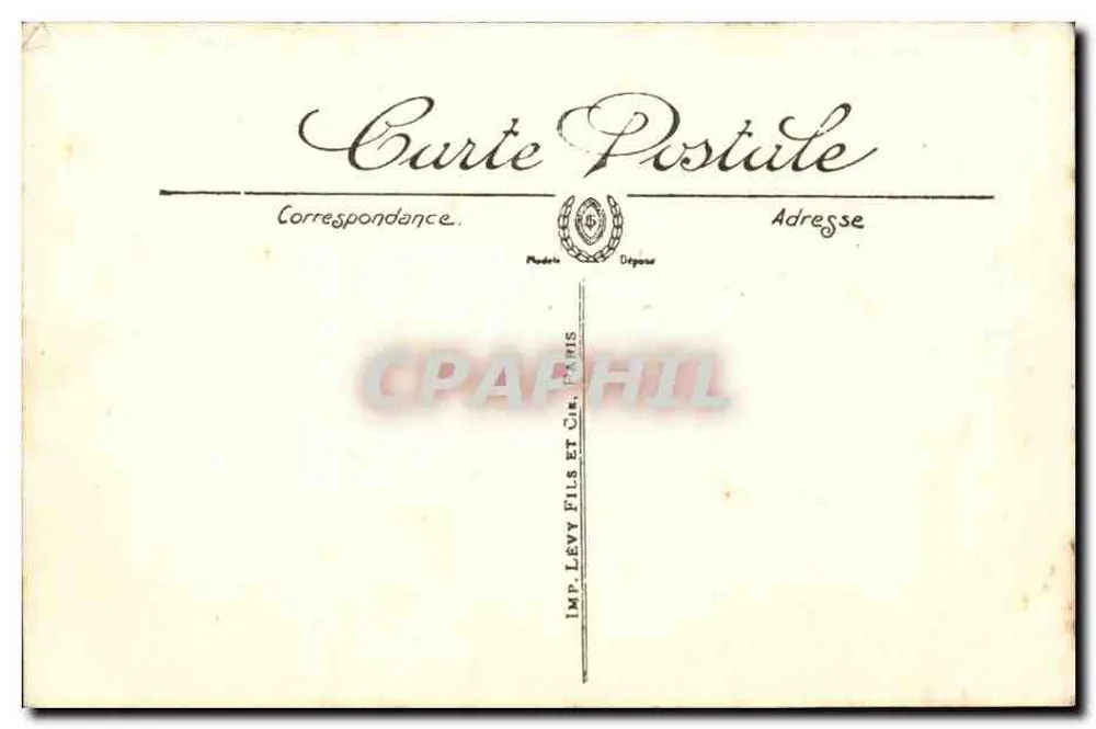 Marseille — La Corniche — Die Catalanen bei Sturm — LL. - Rückseite