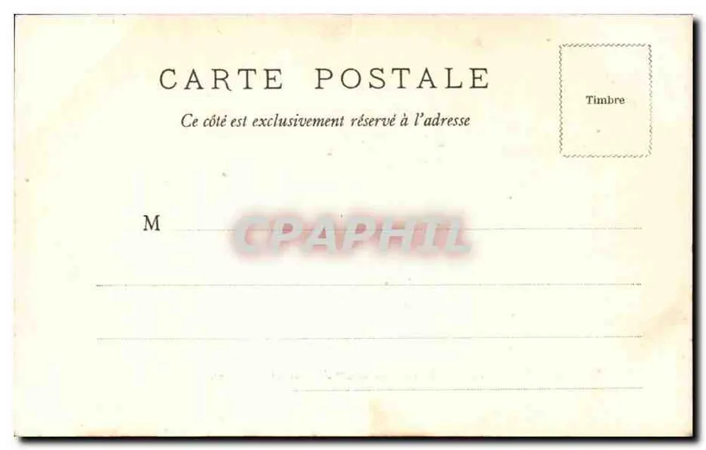 Bordeaux — Die Eisenbrücke, die die Cîtes des Midi und Orléans verbindet — W.F. Déposé - Rückseite
