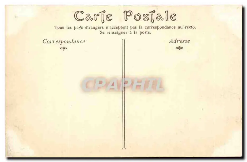 Bayonne — O Velho Castelo — ND-Pfot - Verso
