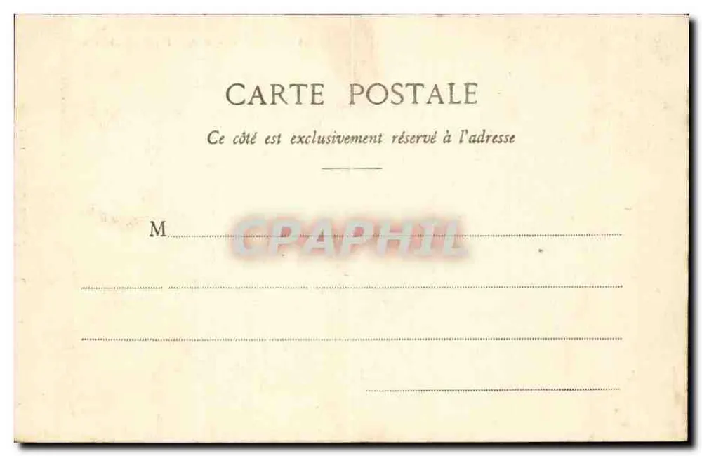Cidade de Carcassonne — Entrada do Castelo — Lib. P. Athélie, 38, Rue de la Gare — Cl. F. Cluzon - Verso