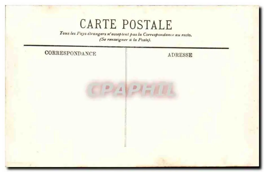 Angoulême — A Capela das Bézines — Edição das Novas Galerias — n°54 - Verso