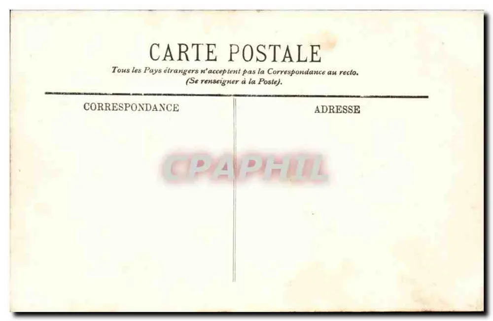 Angoulême — Em direção ao Monumento Carnot — Edição das Novas Galerias, n°16 - Verso