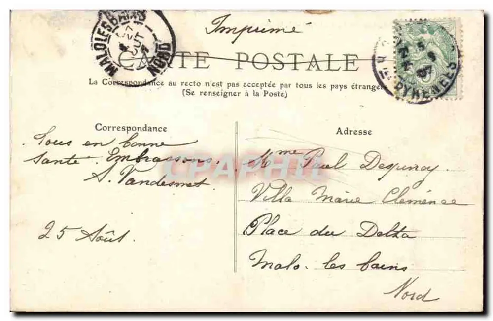 Hautes-Pyrénées — 70 — GAVARNIE, o Caos - Verso