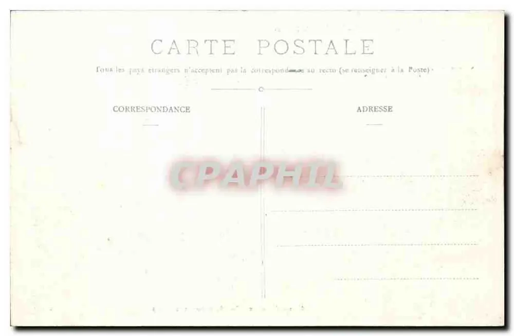 Haüterives (Drôme) — Idealpalast, Grab des Postboten — Verlag, Autor des Palastes (Drucknummer 147) - Rückseite