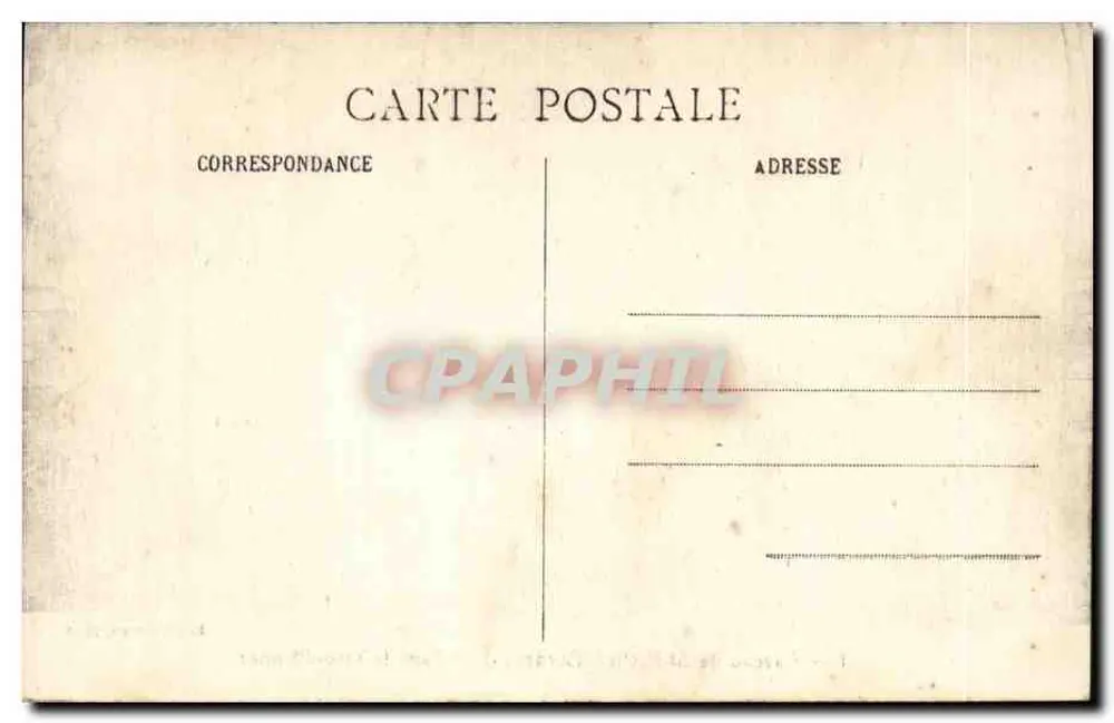 Sarghalle von St-Michel (Bordeaux) — Vergiftete Familie — Coutenceau, phot. - Rückseite