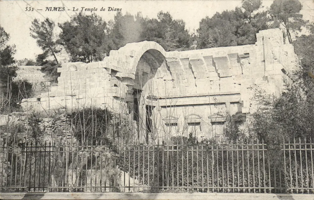 Nîmes - O Templo de Dânia — editor desconhecido, n° de série 532 - Frente