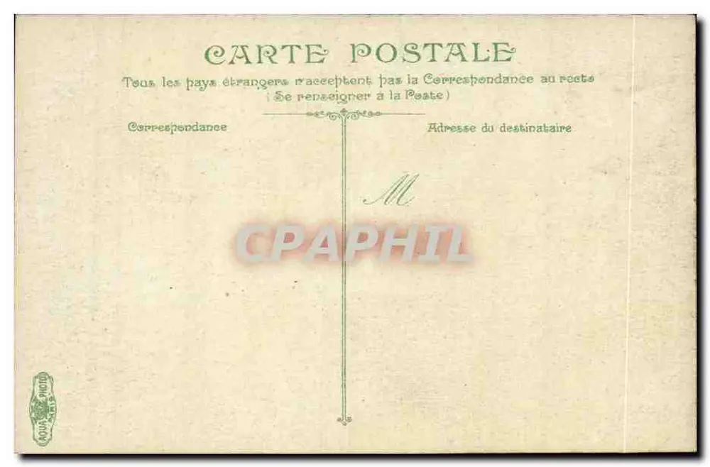 Nîmes, as Arênes — Bilhete postal antigo n°37 — editor não identificado - Verso